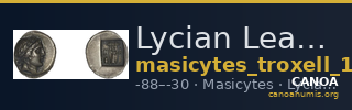 Lycian League Masicytes Troxell 1982 4.97 — CANOA