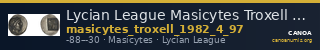 Lycian League Masicytes Troxell 1982 4.97 — CANOA