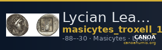 Lycian League Masicytes Troxell 1982 4.98 — CANOA