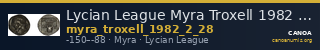 Lycian League Myra Troxell 1982 2.28 — CANOA