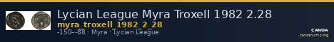 Lycian League Myra Troxell 1982 2.28 — CANOA