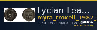 Lycian League Myra Troxell 1982 2.29 — CANOA