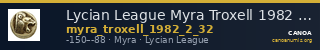 Lycian League Myra Troxell 1982 2.32 — CANOA