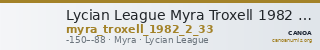 Lycian League Myra Troxell 1982 2.33 — CANOA