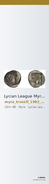 Lycian League Myra Troxell 1982 2.34 — CANOA