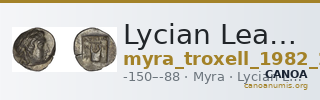 Lycian League Myra Troxell 1982 2.34 — CANOA