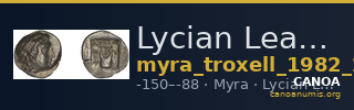 Lycian League Myra Troxell 1982 2.34 — CANOA