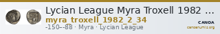 Lycian League Myra Troxell 1982 2.34 — CANOA