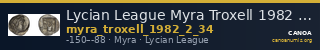 Lycian League Myra Troxell 1982 2.34 — CANOA