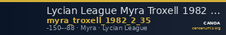 Lycian League Myra Troxell 1982 2.35 — CANOA