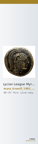 Lycian League Myra Troxell 1982 4.101 — CANOA