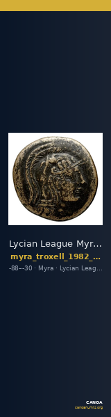 Lycian League Myra Troxell 1982 4.101 — CANOA