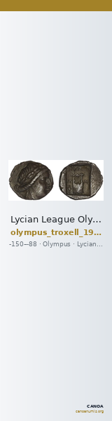 Lycian League Olympus in Lycia Troxell 1982 2.44 — CANOA