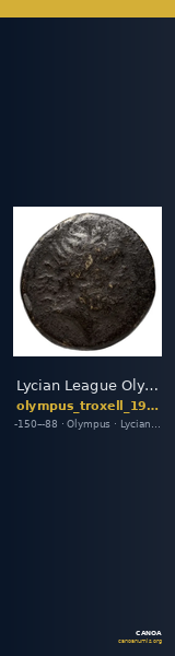 Lycian League Olympus in Lycia Troxell 1982 2.51 — CANOA