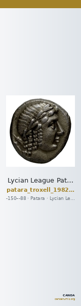 Lycian League Patara Troxell 1982 2.14 — CANOA