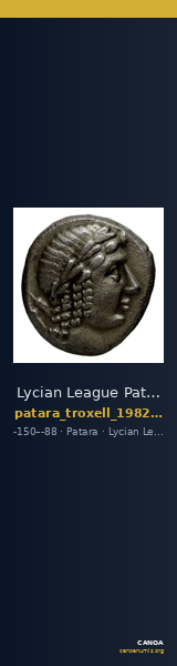 Lycian League Patara Troxell 1982 2.14 — CANOA