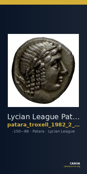 Lycian League Patara Troxell 1982 2.14 — CANOA