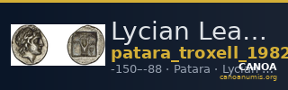 Lycian League Patara Troxell 1982 2.16 — CANOA