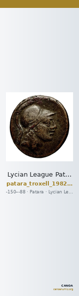 Lycian League Patara Troxell 1982 2.17 — CANOA