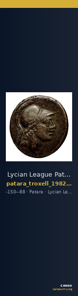 Lycian League Patara Troxell 1982 2.17 — CANOA