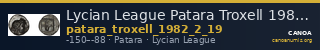 Lycian League Patara Troxell 1982 2.19 — CANOA