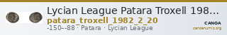 Lycian League Patara Troxell 1982 2.20 — CANOA