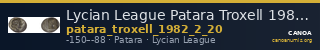 Lycian League Patara Troxell 1982 2.20 — CANOA