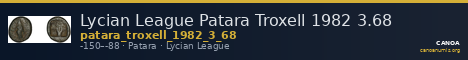Lycian League Patara Troxell 1982 3.68 — CANOA