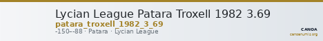 Lycian League Patara Troxell 1982 3.69 — CANOA
