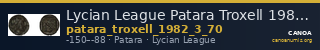 Lycian League Patara Troxell 1982 3.70 — CANOA