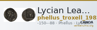 Lycian League Phellus Troxell 1982 2.21 — CANOA