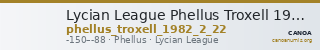Lycian League Phellus Troxell 1982 2.22 — CANOA