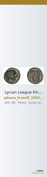 Lycian League Pinara Troxell 1982 2.7 — CANOA