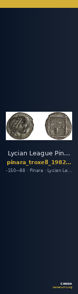 Lycian League Pinara Troxell 1982 2.7 — CANOA