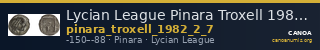 Lycian League Pinara Troxell 1982 2.7 — CANOA