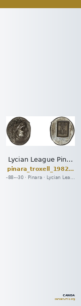 Lycian League Pinara Troxell 1982 4.96 — CANOA