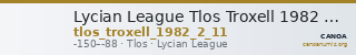 Lycian League Tlos Troxell 1982 2.11 — CANOA