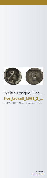 Lycian League Tlos Troxell 1982 2.12 — CANOA