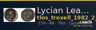 Lycian League Tlos Troxell 1982 2.12 — CANOA