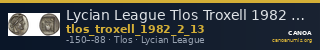 Lycian League Tlos Troxell 1982 2.13 — CANOA