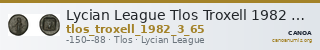 Lycian League Tlos Troxell 1982 3.65 — CANOA