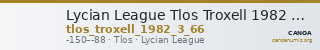 Lycian League Tlos Troxell 1982 3.66 — CANOA