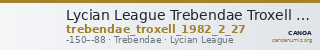 Lycian League Trebendae Troxell 1982 2.27 — CANOA