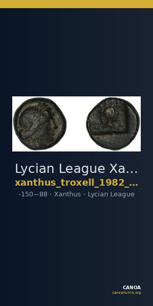 Lycian League Xanthus Troxell 1982 3.6 — CANOA