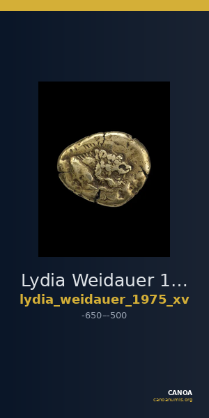 Lydia Weidauer 1975 XV — CANOA