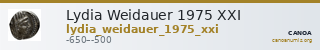 Lydia Weidauer 1975 XXI — CANOA