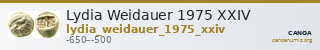 Lydia Weidauer 1975 XXIV — CANOA