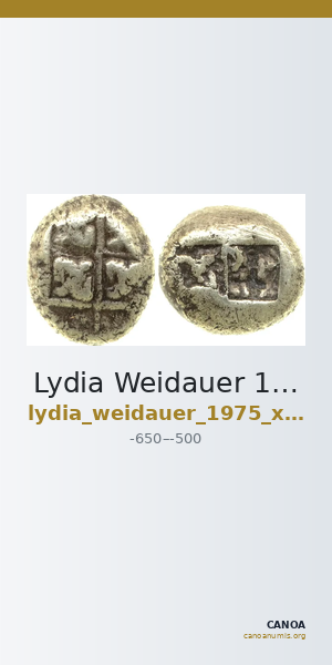 Lydia Weidauer 1975 XXIX — CANOA