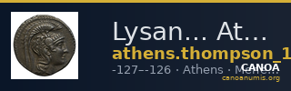 Lysan... Athens Thompson 1961 429-440 — CANOA