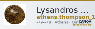 Lysandros Athens Thompson 1961 1179-1186 — CANOA